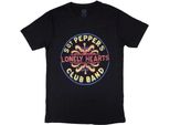 The Beatles - Maglietta "Painted Pepper"" Per Bambini/Donne Unisex RO11147 (M) (Schwarz)"