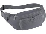Quadra - Borsa Da Cintura, Tinta Unita PC6261 (Taglia Unica) (Grafite)