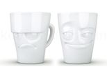 Tazza Tv Tazza Da Caffè 81.82 Tazza Brontolo + Birichino Bianco