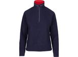 Trespass Damen Skylar - Top In Pile TP3975 (S) (Marineblau/Rot)