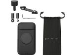 Shapeheart Motorcycle Bundle Boost Supporto Magnetico Per Smartphone Per Manubrio Anteriore Di Moto, Nero, M