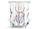180X180 Cm Tenda Da Doccia In Poliestere Impermeabile E Resistente Alla Muffa, Tenda Da Doccia Moderna Con Stampa Digitale Semplice Per Il Bagno, Stile 5