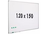 Lavagna Tracey - Acciaio Laccato - Magnetica - Bianco - 120X150Cm