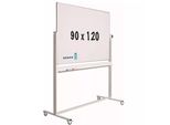 Lavagna Mobile Ernie - Inclinabile - Agenda Settimanale - Agenda Mensile - Agenda Annuale - Bifacciale E Magnetica - 90X120Cm