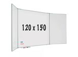Lavagna Bianca A Cinque Lati RC10 Profile Bender - Magnetica - Acciaio Smaltato Bianco - 120X150Cm