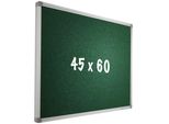 Bacheca Camira In Tessuto Pro Moyer - Telaio In Alluminio - Montaggio Facile - Puntine - Bacheche - 45X60Cm
