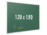 Lavagna Pro Lidia - Magnetica - Lavagna - Facile Da Montare - Acciaio Smaltato - Verde - 120X150Cm
