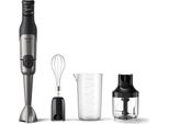 Philips Serie 5000 HR2683/00 Frullatore A Mano, Frullatore A Mano, Funzione A Impulsi, 1,2 M, 1200 W, Grigio