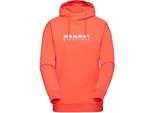 Mammut Ml Felpa Con Cappuccio Donna Logo Damen Arancione S