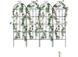 Set Di 4 Tralicci Per Arrampicata - Traliccio Per Piante 51X180Cm - Ideale Per Il Giardino E La Crescita Delle Piante