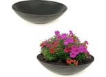 Fioriere Per Esterni Set Di 2 Ciotole Decorative Nere 35 Cm