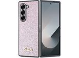 Guess Guhczfd6Hggshp Z Fold6 F956 RóżOwy/Pink Hardcase 4G Glitter Script