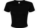 Bella + Canvas - Top Corto Da Donna PC7506 (Xl) (Rosa Tinta Unita)