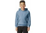 Gildan - Felpa Con Cappuccio "Softstyle"" Per Bambini PC7459 (116) (Blu Pietra)"