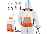 Spruzzatore Per La Protezione Delle Piante Spruzzatore A Zaino Da 15L Con Batteria Agli Ioni Di Litio Da 8Ah Spruzzatore A Pressione Da 90PSI Spruzzatore Per Fertilizzanti Da 4,1L/Min Spruzzatore Da Giardino Con Spallacci