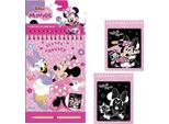 Disney Minnie Mouse Set Creativo Scratch Book Gratta E Vinci E Disegna