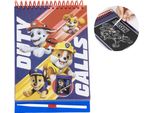 Paw Patrol Set Creativo Libro Da Grattare Immagini E Disegni Divertenti