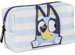Borsa Da Toilette Per La Scuola Di Colore Blu 100 % Poliuretano 17 X 10 X 7 Cm