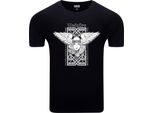Diarbo T-Shirt Da Uomo Con Stampa Vichinga Valchiria Nera Taglia Xxxl