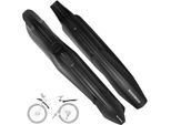 Rockbros Parafango Per Bicicletta Set Di Parafanghi Per Mountain Bike Con Strumento Di Installazione A Sgancio Rapido (Per 24-29 Pollici)