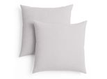 Sleepling - Set Di 2 Cuscini Per Divano, 40 X 40 Cm, Cuscini Decorativi, Cuscini, Grigio Rosato