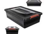 Contenitore Kadax Con Coperchio, 28 L, Organizzatore In Plastica Per Giocattoli