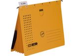 Elba 100333015 Organizer Cucitrice Chic - Cartone (Rc) 230 G/Mq, A4, Giallo, 5 Pezzi