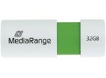 Mediarange Usb-Stick 32GB Usb 2.0 Slider Green