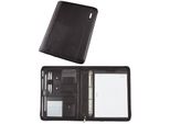 Alassio® 30114 Raccoglitore Ad Anelli Trento A4 In Pelle Finta Nero(S)
