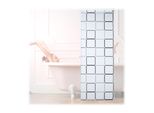 Relaxdays 10026666_1051 Relaxdays Duschrollo Square 80,0 X 240,0 Cm