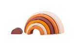 Bigjigs Baby Legno Pieghevole Arcobaleno Naturale