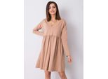 Rue Paris Abito Da Donna Bort Beige L
