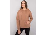 Felpa Basic Feel Good Da Donna Paihia Marrone S/M