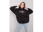 Felpa Rue Paris Donna Palmer Nero L/Xl