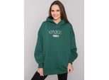 Felpa Rue Paris Da Donna Palmer Verde Scuro L/Xl