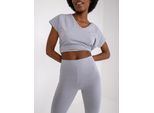 Leggings Basic Feel Good Donna Mikkeli Grigio Xl