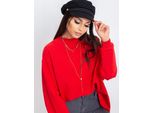 Felpa Con Cappuccio Basic Feel Good Donna Nilinde Rosso S/M