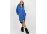 Rue Paris Felpa Lunga Teivance Donna Blu Cielo L/Xl