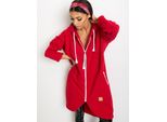 Relevance Felpa Lunga Donna Belanete Rosso L/Xl