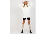 Rue Paris Maglione Classico Donna Isolon Ecru Universale