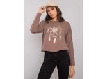 Rue Paris Felpa Con Cappuccio Da Donna Guerouabi Marrone S/M
