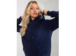 Rue Paris Felpa Con Cappuccio Da Donna Glaivain Blu Scuro L/Xl