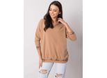 Relevance Felpa Con Cappuccio Da Donna Estrinna Camel Universal