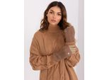 Guanti Da Donna In Lana Conquest Beige Scuro Universal