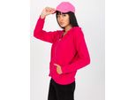 Felpa Con Cappuccio Basic Feel Good Donna Lyoneve Fucsia Xs