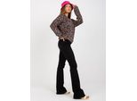 Rue Paris Camicetta Da Donna Jayda Nera E Rosa S/M