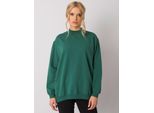 Felpa Lunga Basic Feel Good Donna Ganienor Verde Scuro L/Xl