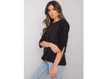 Camicetta Basic Feel Good Da Donna Kailynn Nero S/M
