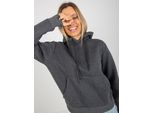 Rue Paris Felpa Con Cappuccio Da Donna Vones Grigio Scuro S/M