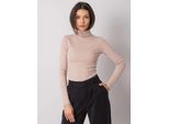 Maglia Dolcevita Rue Paris Da Donna Emeline Beige L/Xl